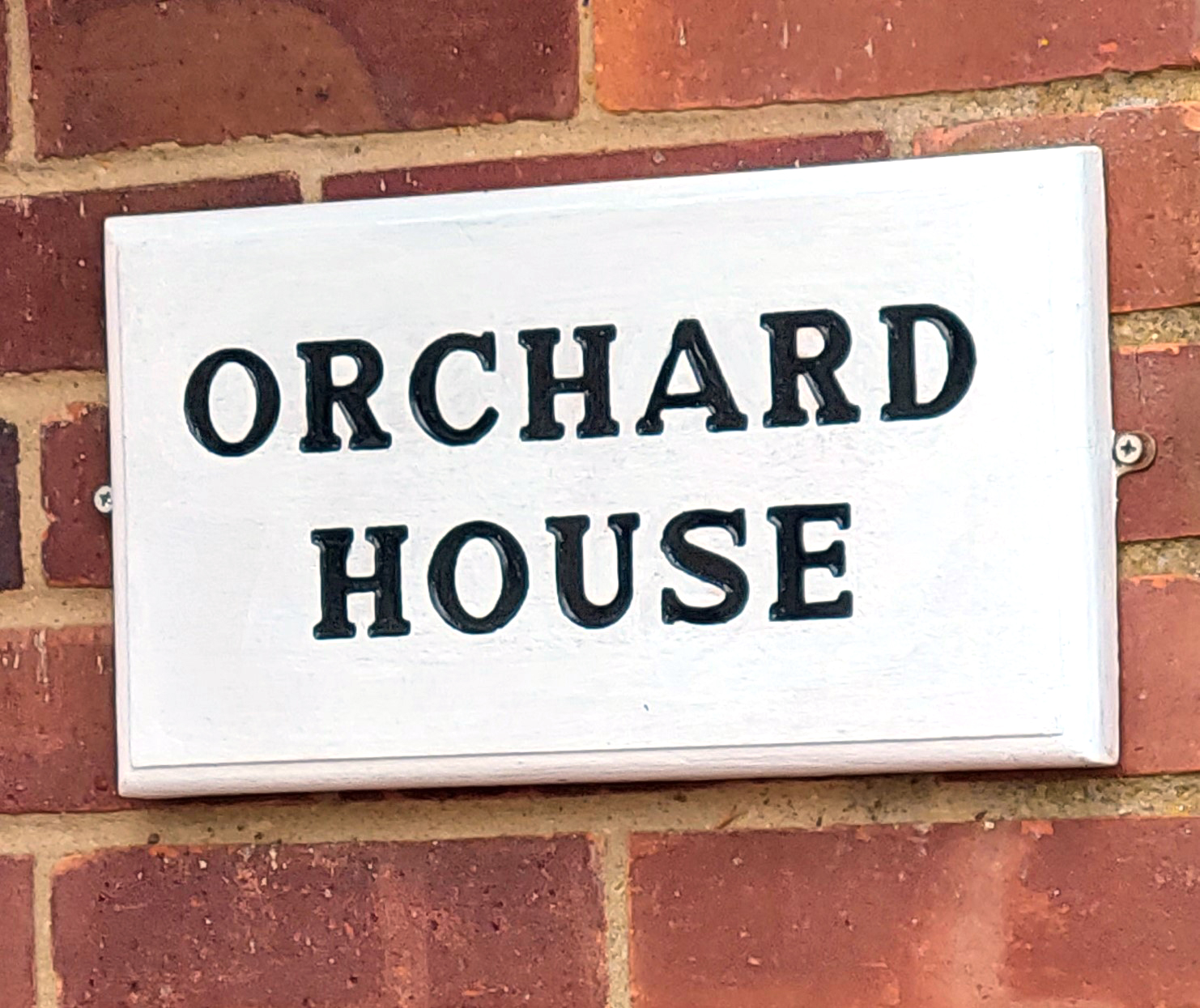 Orchard House nameboard